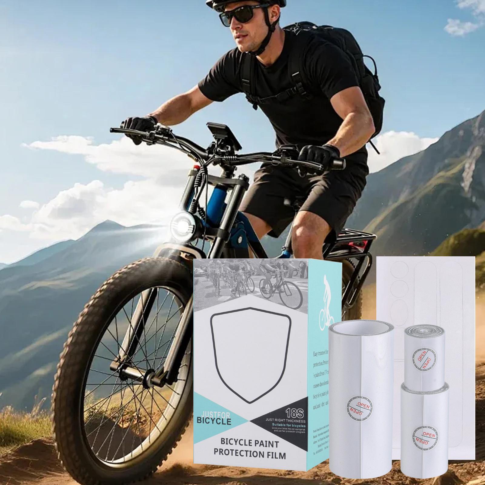 Bike Wraps For Frame Clear Pvc - Chainstay Protector Wrap recension och pris