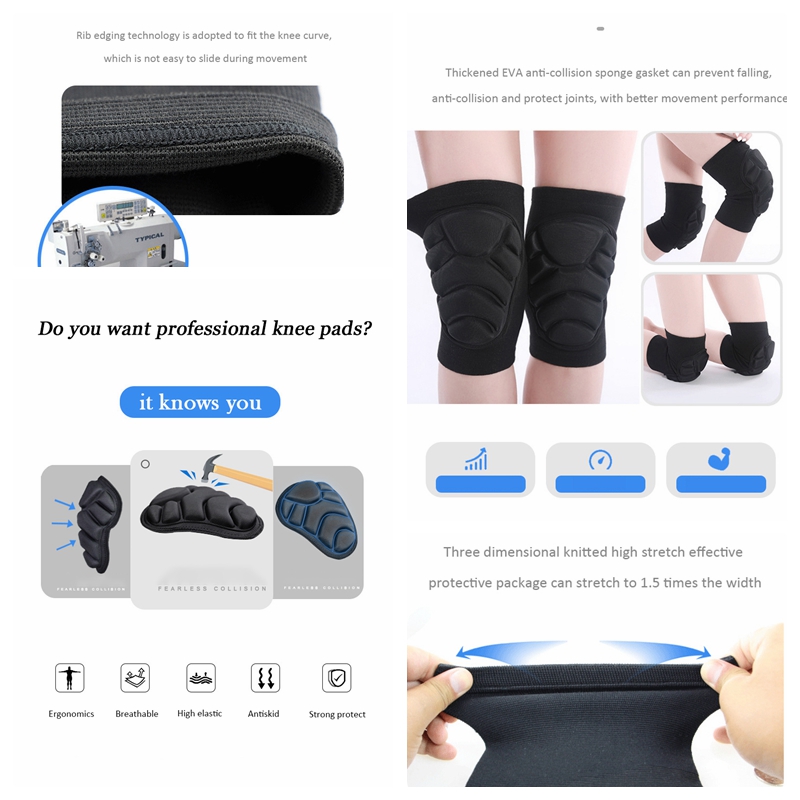 1 Pair Breathable MTB Knee Pro - Mountain Biking Knee Pads recension och pris
