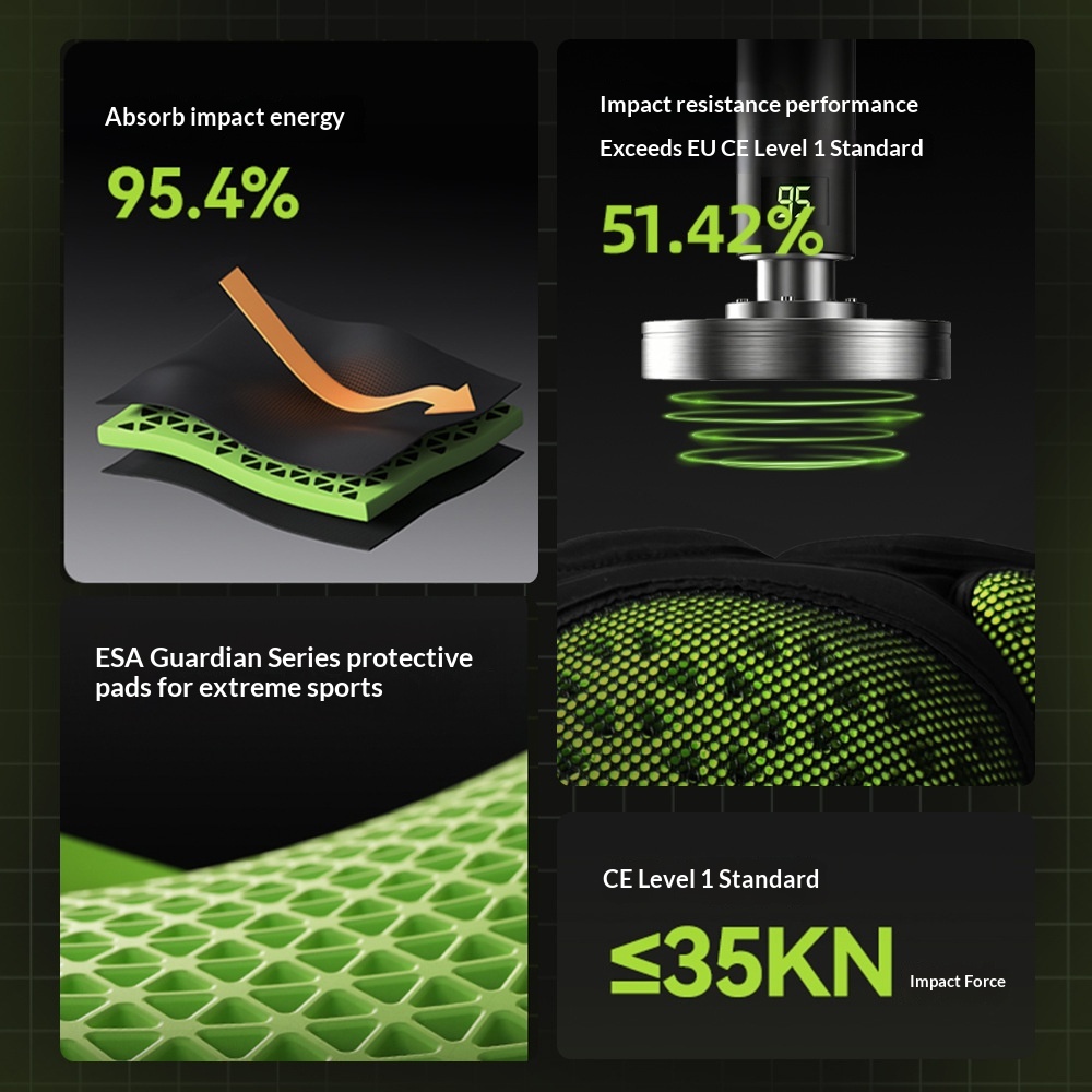 ESA Ski Hip Protector Shock Ab - Mountain Biking Knee Pads recension och pris