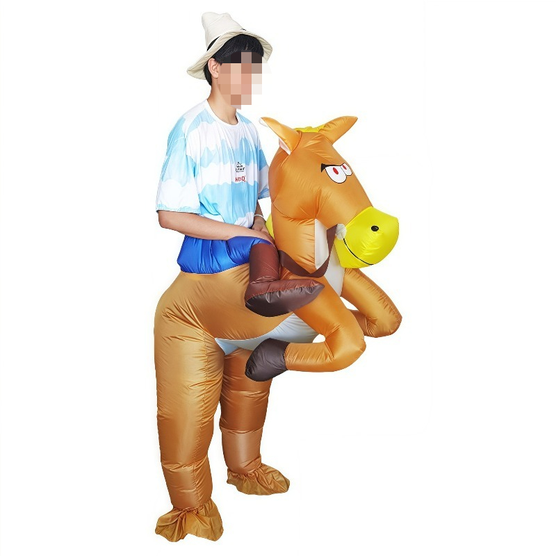 Inflatable Horse Costume Adult - Mountain Biking Events recension och pris